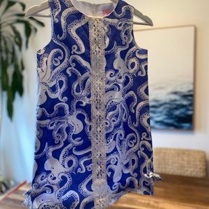 Lilly Pulitzer 🌸 Girls 🐙 Octopus Dress NWOT 10
